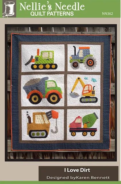 Boys Quilt Patterns, Tonka Trucks, Fusible Applique, Son And Daughter, Tonka Truck, Applique Quilt Patterns, Baby Quilt Patterns, Baby Boy Quilts, Cozy Quilts