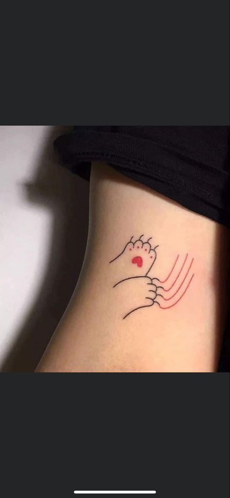 Cat Scratch Tattoo, Scratch Tattoo, Cat Scratch, Cat Scratching, Get A Tattoo, A Tattoo, Infinity Tattoo, One Day, Tattoos