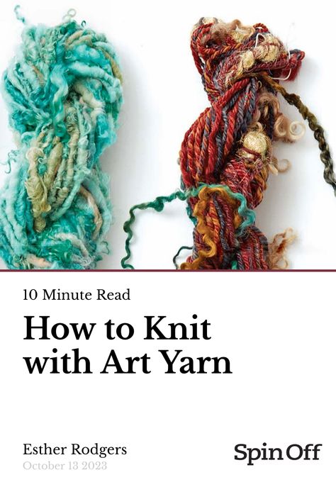 Spinning Art Yarn, Handspun Yarn Projects, Handspun Art Yarn Knitting Patterns, Yarn Art Projects, Art Yarn Spinning, Yarn Spinning, Core Spun Yarn, Fractal Spinning Yarn, Spinning Wheels