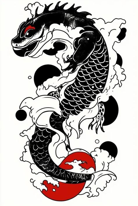 Tattoo idea: tattoo sketch tribal Salamander of Invisibility Gothic 2 Salamander Tattoo, Typewriter Tattoo, Samurai Helmet, New Tattoo Designs, 3 Tattoo, Apple Roses, 3d Tattoos, 3d Tattoo, Top Tattoos