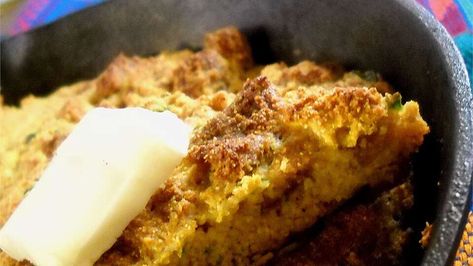 Crackling Cornbread Recipe | Allrecipes Crackling Cornbread, Creamy Corn Bread, Spicy Cornbread, Moist Cornbread, Buttermilk Cornbread, Mexican Cornbread, Cornbread Casserole, Sweet Cornbread, Cornbread Recipe