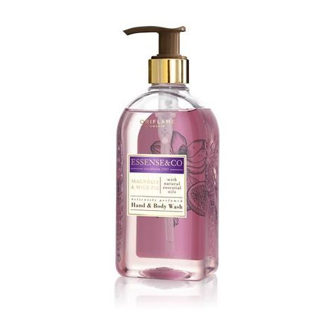 New product 'Essense&Co. Magnolia & Wild Fig Hand & Body Wash' added to Orinet independent Oriflame Consultants! - £11.00 - 33452 - A fusion of elegance.    This fresh floral scented hand and body wash will hydrate and cleanse your skin as it leaves a … Oriflame Products, Cosmetic Ingredients, Oriflame Beauty Products, Learn Makeup, Cosmetics Ingredients, Hand Body, Hand Care, Liquid Soap, Natural Essential Oils