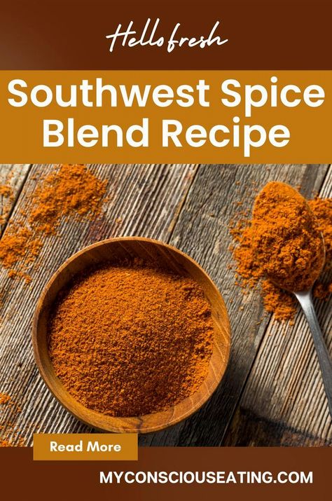 Having HelloFresh fry seasoning, Southwest Spice Blend in your kitchen arsenal ensures your dishes are always bursting with flavor, no matter the occasion. Southwest Spice Blend Recipe, Southwest Spice Blend, Hello Fresh Dinners, Fry Seasoning, Southwest Seasoning, Recipes By Ingredients, Spice Blends Recipes, Spice Mix Recipes, Seasoning And Spice