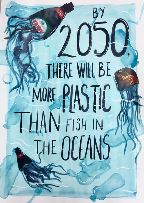 Art by Tasha Potter Art Pollution Collage, Water Pollution Poster Project, Plastic Pollution Poster, Water Pollution Art, Poster On Pollution, Water Pollution Poster, Sorry Images, Marine Pollution, Handmade Poster