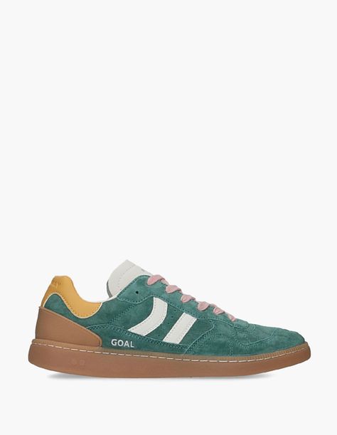 GOAL GREEN LAND WOMEN Green Land, Michael Johnson, Green Sneakers, Womens Sandals Flat, Suede Sneakers, Jogger Jeans, Mens Sandals, Mens Shoes Sneakers, Leather Sneakers