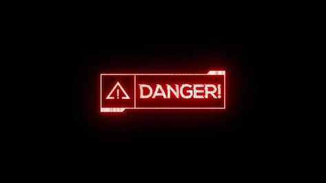 danger neon effect icon loop Animation video transparent background with alpha channel. Danger Aesthetic, Danger Background, Danger Video, Nike Wallpapers, Loop Animation, Neon Effect, Cool Nike Wallpapers, Animation Video, Nike Wallpaper