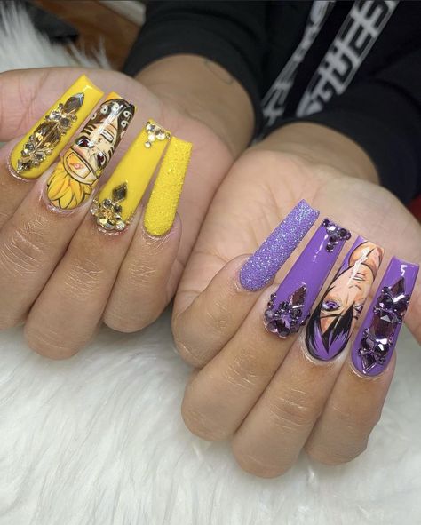 Sasuke Nails Designs, Sasuke Nails, Naruto Nails Acrylic, Anime Nails Naruto, Naruto Nails Designs, Anime Nail Ideas, Naruto Nails, Nail Decor, Anime Nails