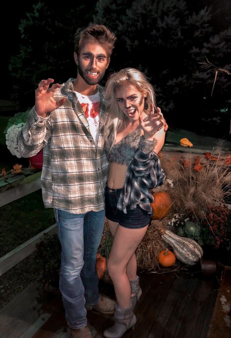 Werewolf Costume Men, Werewolf Costume For Men, Werewolf Couple, Werewolf Outfit, Werewolf Halloween Costume, Werewolf Halloween, Halloween Werewolf, Werewolf Costume, Couples Halloween Outfits