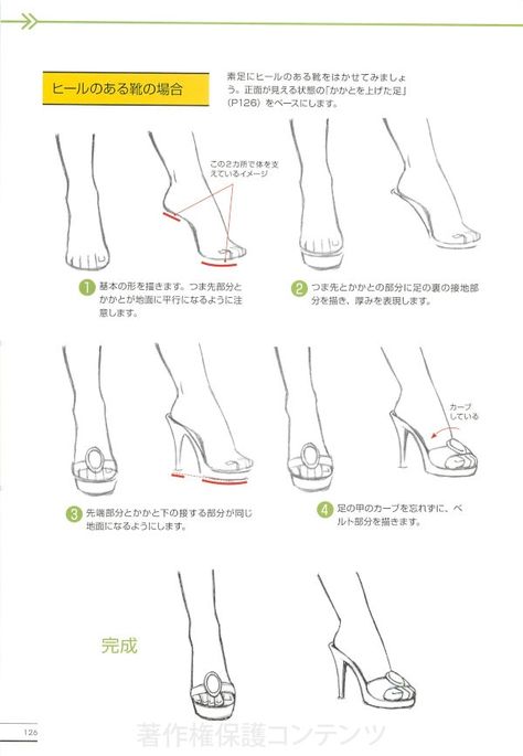 High Heel Reference Drawing, High Heel Drawing Reference, Heels Art Reference, Heel Reference Drawing, High Heel Reference, High Heels Reference, High Heels Drawing Reference, High Heel Drawing, High Heels Drawing