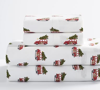 Guest Room Christmas, Creative Advent Calendar, Christmas Bed Sheets, Woody Car, Christmas Bed, Christmas Sheets, Holiday Bed, Winter Whimsy, Gangsta Wrapper