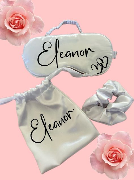 Scrunchie Bag, Mask Hair, Soft Eyes, Practical Bag, Proposal Box, Bridesmaid Proposal Box, A Script, 50th Birthday Gifts, Business Idea