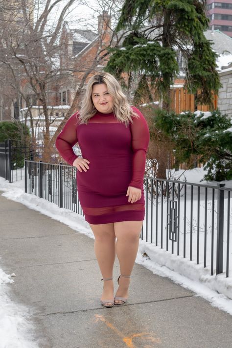 Chicago Plus Size Petite Fashion Blogger, YouTuber, and model Natalie Craig, of Natalie in the City, reviews Fashion Nova Curve's Pretty Young Thang Dress. Plus Size Petite Fashion, Fall Fashion Petite, Natalie Craig, Fashion Nova Plus Size, Sweet Sixteen Dresses, Fashionable Work Outfit, Fashion Nova Curve, Plus Size Fall Outfit, Plus Size Fall Fashion