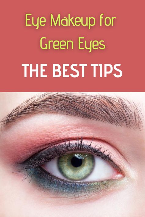 Eye Makeup To Bring Out Green Eyes, Natural Eye Makeup For Green Eyes, Eye Shadow Green Eyes Natural, How To Make Green Eyes Pop Tutorials, How To Make Green Eyes Pop, How To Make Hazel Eyes Look Green, Make Up Green Eyes, Make Green Eyes Pop, Daytime Eyeshadow