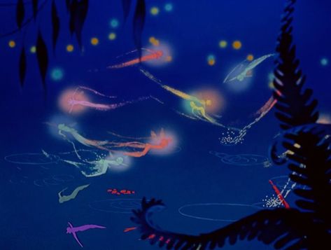 Disney Fantasia Wallpaper, Fantasia Disney Wallpaper, Fantasia Wallpaper Disney, Fantasia Disney Aesthetic, Spring Fairies, Old Disney Movies, Disney Fantasia, Disney Garden, Fairy Folk