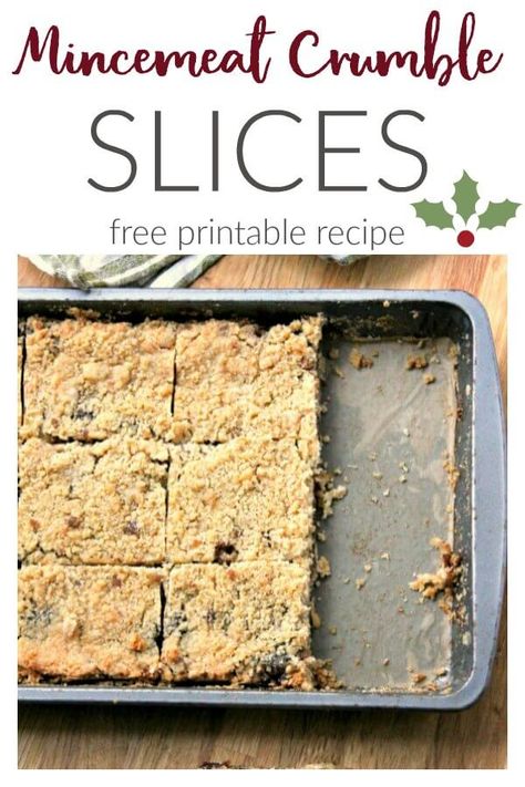 Flour Mincemeat Bars Recipe, Christmas Cakesicles, Mincemeat Cake, Minced Meat Recipe, Tray Bake Recipes, Christmas Cake Designs, Dessert Simple, Christmas Cake Recipes, Slices Recipes