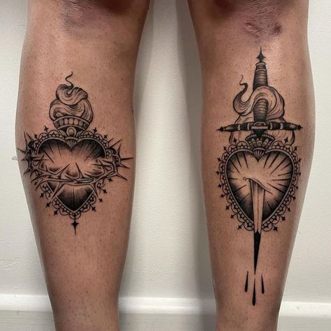 Europe Tattoos, Barbed Wire Tattoo, Traditional Heart Tattoos, Wire Tattoo, Borboleta Tattoo, Barbed Wire Tattoos, My Ride Or Die, Shin Tattoo, Stomach Tattoo