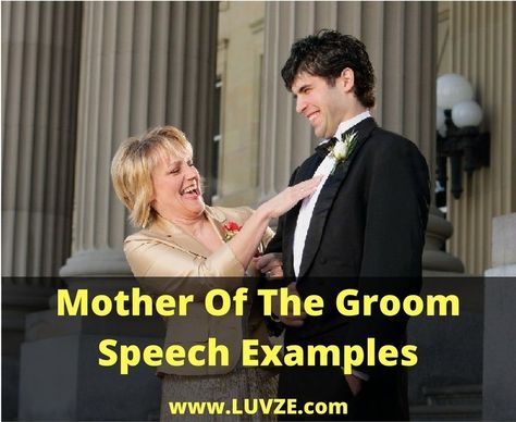 Check out our mother of the groom speech examples. These thoughtful speeches will help you craft your own unique speech that everyone enjoys. Mother Of The Groom Speech, Mother Of Groom Speech, Groom Speech Examples, Speech Examples, Wedding Planning Quotes, Wedding Toast Samples, Best Man Wedding Speeches, Best Wedding Speeches, Bride Speech