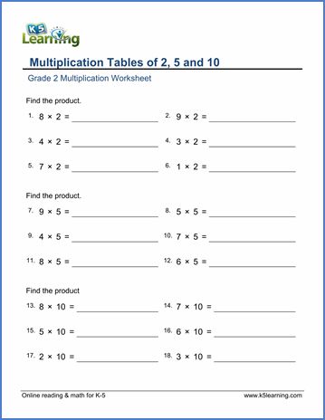 Grade 2 Multiplication Worksheet on multiplication tables 2, 5 and 10 Subtracting Decimals Worksheet, Decimals Addition, Printable Multiplication Worksheets, Multiplication Worksheet, Adding Decimals, Multiplying Decimals, Subtracting Decimals, Learning Multiplication, Multiplication Tables