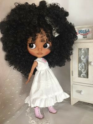 Cake Book, African American Dolls, Blythe Custom, Unique Dolls, Hello Dolly, Doll Eyes, Black Doll, Doll Parts, Oui Oui