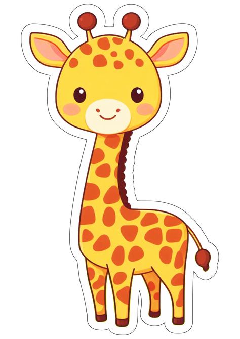 Visite nosso site e tenha acesso a milhares de imagens incríveis para decorar sua festa. Safari Template Free Printable, Jungle Theme Classroom Decorations, Jungle Animals Decorations, Cute Jungle Animals, Giraffe Crafts, Jungle Theme Classroom, Baby Jungle Animals, Safari Invitations, Jungle Decorations