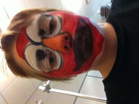 Elmo and i know it Elmo Face Paint, Elmo Face, I Know It, Face Paint, Carnival Face Paint, Halloween Face, Face Makeup, Halloween Face Makeup, I Know