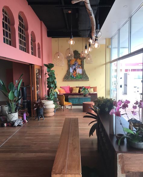 Colorful Yoga Studio, Wellness Collective, Big Smiles, Retreat Center, Yoga Mom, Yoga And Meditation, Pink Lotus, Authentic Living, Yoga Studio