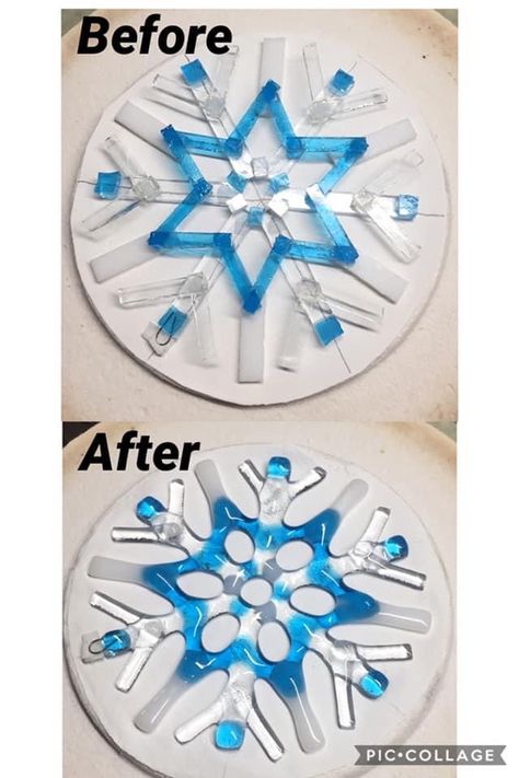 Glass Snowflakes, Fused Glass Sun, Broken Glass Crafts, Glass Windchimes, Glass Art Pictures, Fused Glass Plates, Glass Fusion Ideas, Glass Christmas Decorations, Fused Glass Artwork