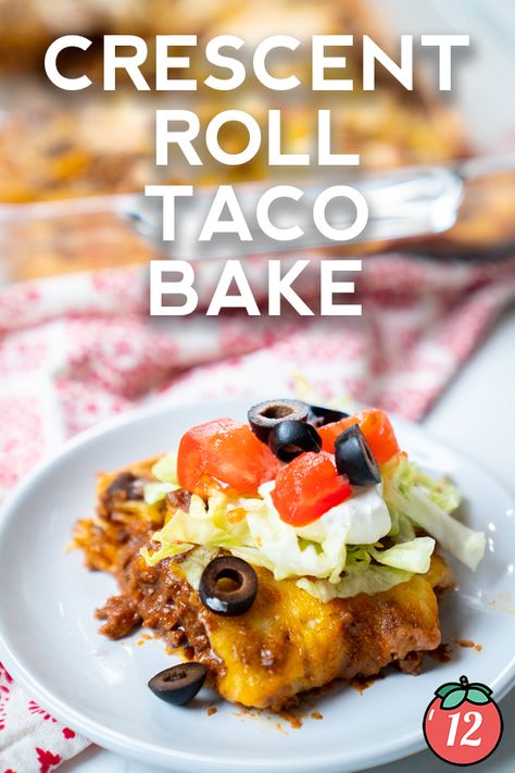 Taco Casserole Bake With Crescent Rolls, Crescent Roll Taco Pizza, Crescent Taco Ring, Taco Crescent Bake, Taco Bake With Crescent Rolls, Easy Crescent Taco Bake, Taco Crescent Rolls, Crescent Roll Taco, Crescent Roll Taco Bake