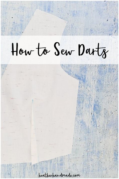 How To Sew Darts, Advanced Sewing Projects, Sew Tutorials, Altering Jeans, Sewing Darts, Sewing Furniture, Start Sewing, Sewing 101, Sewing Tips And Tricks