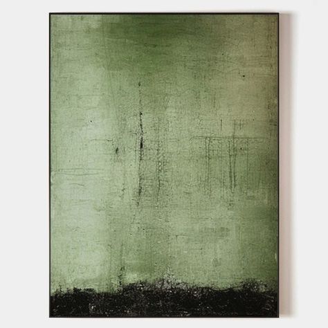 Wabi Sabi Green Painting Green Canvas Wall Art Green Minimalist Wall Art For Sale Green Canvas Art, Art Shopping, Green Minimalist, Green Painting, Green Paintings, Architecture Painting, Abstract Minimalist, Professional Painters, Textured Art