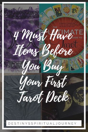 4 Must Have Items Before you Buy Your First Tarot Deck! First Tarot Deck, Reading Journals, Learning Tarot Cards, Tarot Cloth, Tarot Tips, Have An Amazing Day, Tarot Learning, Tarot Card Meanings, List Of Things