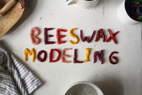 Beeswax Modeling, Beeswax Recipes, Waldorf Preschool, Waldorf Kindergarten, Hand Work Design, Reading Diy, Waldorf Crafts, Diy Wax, Home Together