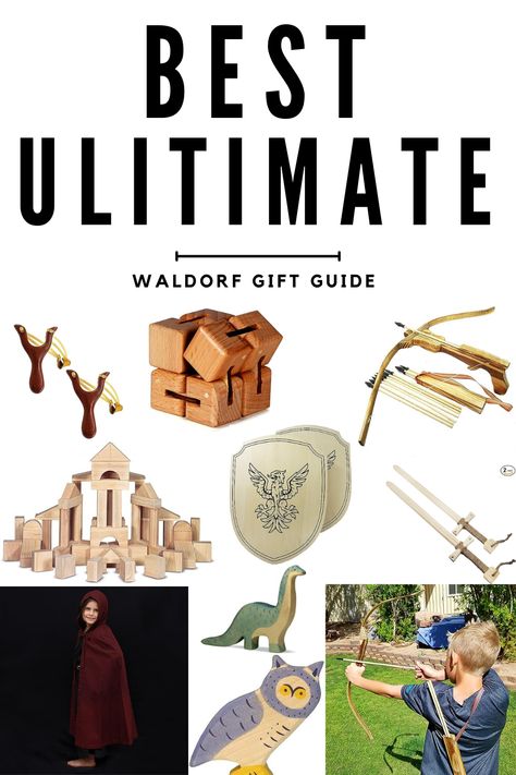 This is the ONLY Waldorf inspired gift guide you'll ever need! Come see our family's favorites! Best of all, I love quality AND a bargain, so you'll find affordable prices you love! Waldorf Gifts For Kids, Waldorf Christmas Gifts, Waldorf Wooden Toys, Waldorf Stocking Stuffers, Waldorf Handwork Projects, Toy Room Inspiration, Waldorf Gifts, Diy Waldorf Toys, Montessori Gifts