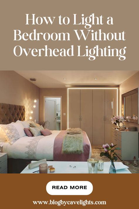 ✨ Discover creative ways to illuminate your bedroom without overhead lighting! Explore our top tips for bedroom lighting that enhances your bedroom design and creates a cozy bedroom aesthetic. Click to learn more! 💡 Bedroom Hanging Side Lights, Bedroom With No Overhead Lighting, Night Stand Lights From Ceiling, Bedroom Bra Light, How To Increase Light In A Room, Lamps On Nightstands, Cozy Bedroom Aesthetic, Novelty Lamps, Bedroom Lights