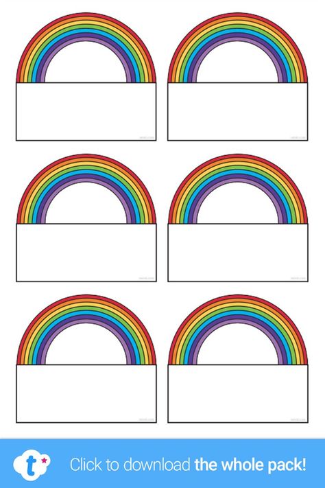 These lovely Customisable Classroom Rainbow Labels for Teachers are a time-saving must-have for all teachers and parents! Great for a variety of uses around your classroom or at home - why not give them a go on pegs and drawers? Visit the Twinkl website to download and find loads more classroom labels and customisable resources to organise your classroom! Classroom Lables, Rainbow Labels, Classroom Rainbow, Rainbow Theme Classroom, Classroom Organization Labels, Classroom Accessories, Class Displays, Pre Writing Activities, Classroom Organisation