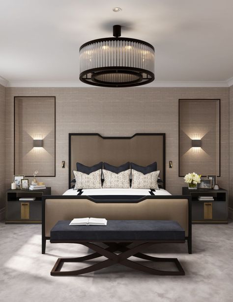 Luxury Interior Lighting Guide | Home Lighting | LuxDeco Curved Bed, Luxury Home Accessories, Modern Luxury Bedroom, Luxury Bedroom Design, Dekorasi Kamar Tidur, Luxury Bedroom Master, 아파트 인테리어, Perfect Bedroom, Simple Bedroom