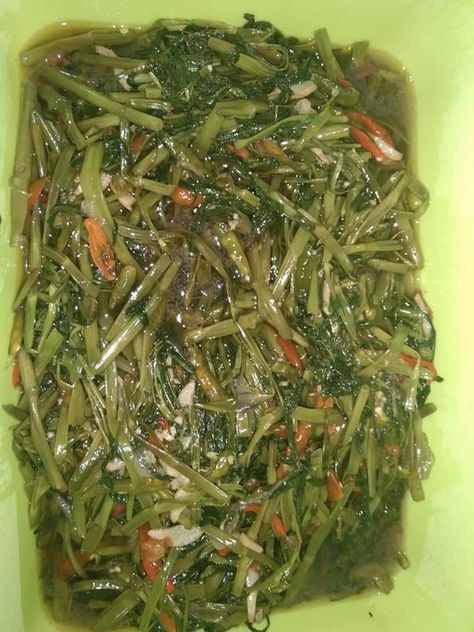 Sayur Kangkung, Seaweed Salad, Salad, Ethnic Recipes