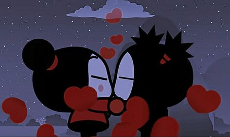 Pucca X Garu Wallpaper, Pucca Cartoon, Puka And Garu, Pucca Icons, Pucca X Garu Cartoon, Pucca And Garu, Retro Images, Hello Kitty Drawing, Hello Kitty Cartoon