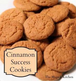 Witchcraft Recipes Food, Witchy Snacks, Mabon Recipes, Pagan Lifestyle, Wicca Recipes, Kitchen Witch Recipes, Cinnamon Cookies, Kitchen Witchery, Kitchen Magic