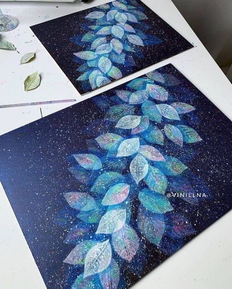 Leaf Printing Art Ideas, Sunlight Art, Digital Art Software, Soyut Sanat Tabloları, Easy Canvas Painting, Abstract Art Painting Diy, Canvas Painting Diy, Tableau Art, Simple Acrylic Paintings