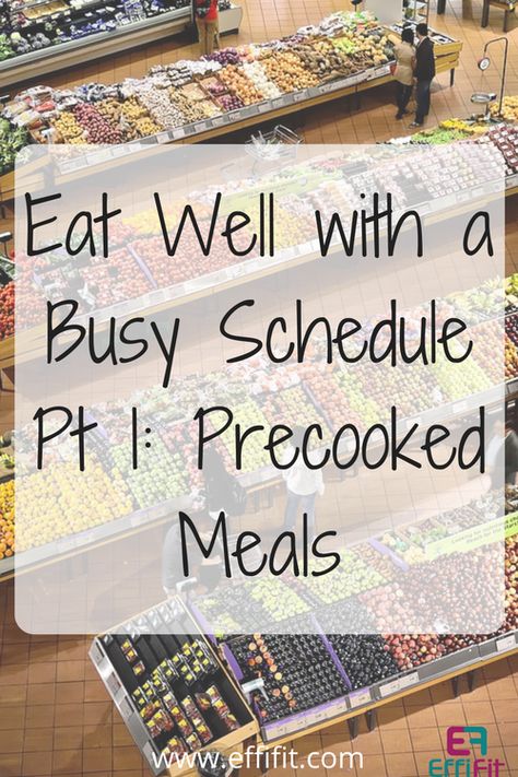 Eating Well Without Cooking Part 1: Precooked Meals shows how to eat well with a busy schedule even if you don't have time to cook all your meals. Precooked Meals, Freezer Breakfast Meals, Smoothie Mix, Weekly Meal Plan, Healthy Diet Tips, Frozen Veggies, How To Cook Rice, Busy Schedule, Frozen Meals