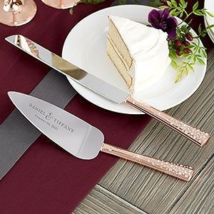 Rose Gold Wedding Cake, Rose Gold Handles, Wedding Cake Knife Set, Rose Gold Wedding Cakes, Wedding Cake Server Set, Cake Knife Set, Wedding Cake Servings, Wedding Cake Knife, Black Wedding Cakes