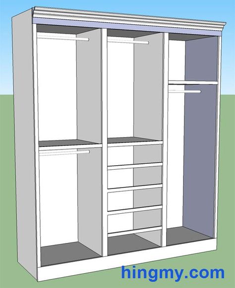 Building a built-in Closet or storage cabinet or pantry interactive designer to customize and print plans and materials list!  Genius Shoe Closet Diy, Built In Closet, Master Closet Organization, Walking Closet, Closet Design Layout, Closet Layout, Closet Remodel, Build A Closet, Closet Organization Diy