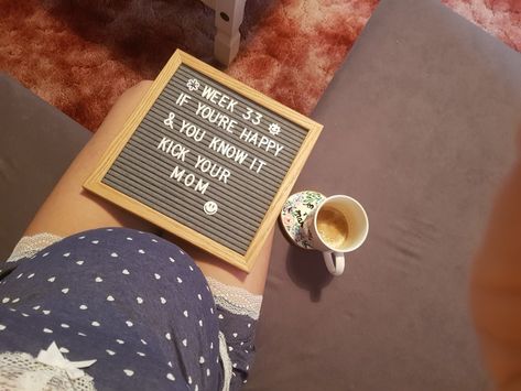 33 Week Pregnancy, Maternity Pictures With Letter Board, 33 Weeks Pregnant Quotes, Letterboard Maternity Pictures, 32 Weeks Pregnant Quotes, 33 Weeks Pregnant Belly, Maternity Shoot Letter Board, 29 Weeks Pregnant Quotes, Pregnancy Letter Board