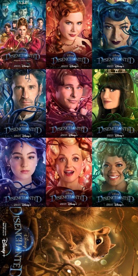 #Disenchanted film streaming now on disney + ♥️ Enchanted Movie Night, Disney Disenchanted, Disenchanted Disney, Enchanted Movie, Jodi Benson, Michaela Conlin, Maya Rudolph, Background For Powerpoint Presentation, James Marsden