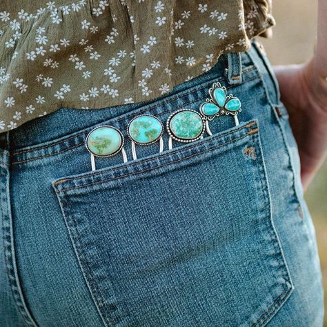 Turquoise Hair Pin, Metalsmith Jewelry, Shoot Poses, Turquoise Hair, Women Crafts, Boho Cowgirl, Metalsmithing Jewelry, Jewelry Artist, Western Jewelry