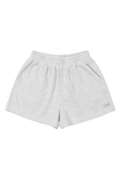 Grey Shorts Women, Cute Sweat Shorts, Gray Cotton Shorts, Gray Shorts Outfit, Netball Outfits, Shorts For School, Grey Sweatshorts, Fame Clothes, Sweatpant Shorts