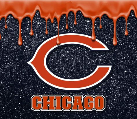 Sublimation Shirt Designs, Chicago Bears Pictures, Chicago Bears Logo, Bears Logo, Football Cups, Chicago Bears Football, Sublimation Shirt, Bears Football, Chicago Sports