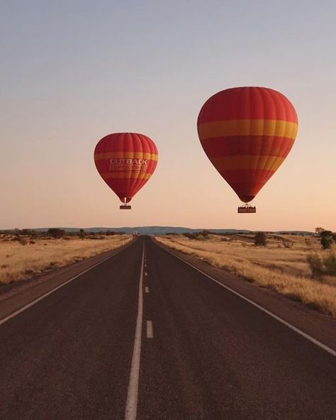 Outback Ballooning on Instagram: "All roads lead to a balloon flight in Alice Springs, great photo by one of our crew, Brett 👏🏻🔥 #outbackballooning #alicesprings #seeaustralia #ntaustralia #ausoutbacknt #redcentrent #cameronballoons #kavanaghballoons" Alice Springs Australia, Balloon Flights, Alice Springs, Bucket List Destinations, Great Photos, New Books, Springs, Flight, Balloons