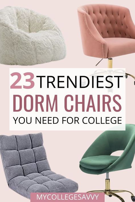 Dorm Chair Covers, Chill Apartment Vibes, Dorm Room Seating, Chill Apartment, Dorm Room Chairs, Dorm Seating, Outfit Chill, Dorm Room Desk, L Aesthetic